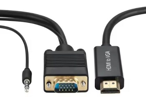 UniQue 0.75m HDMI Male to VGA Female Video Adapter Cable